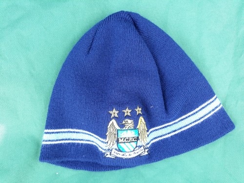 Manchester city beanie hat - city,