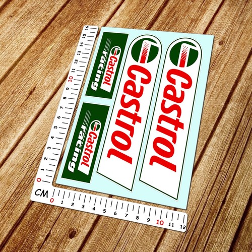 Castrol motorcycle car sponsor