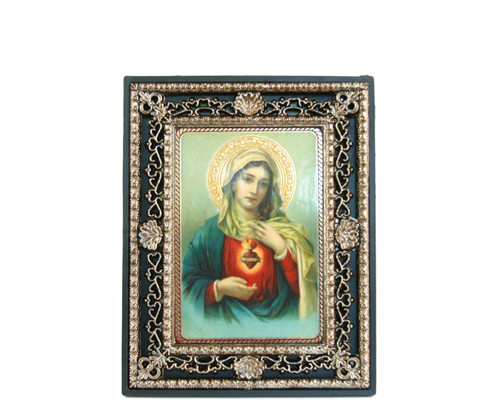Pair framed icons sacred - framed,