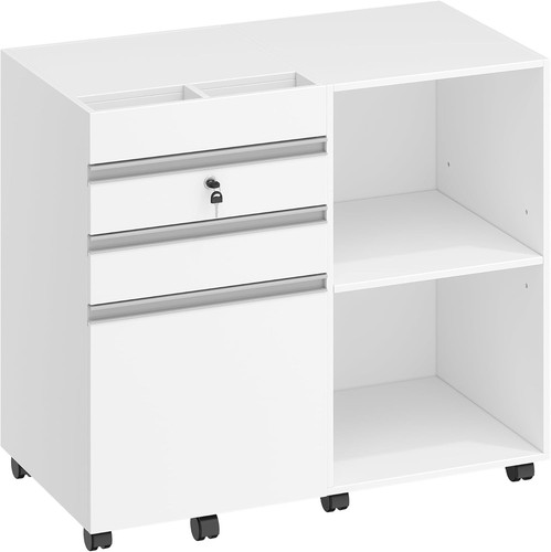 Drawer mobile file cabinet - 3-drawer,