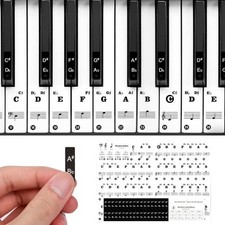 Piano Key Stickers for