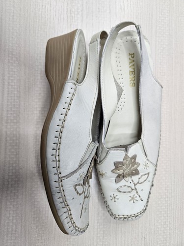 Pavers leather slingback - pavers,