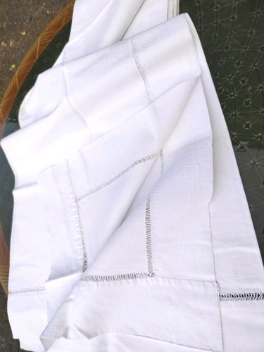 French linen sheet hand - french,
