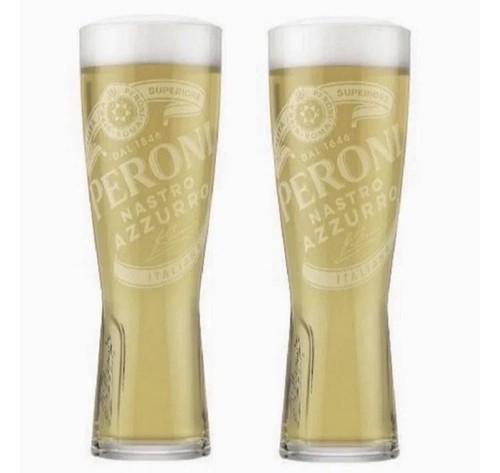Peroni pint glasses - 24,