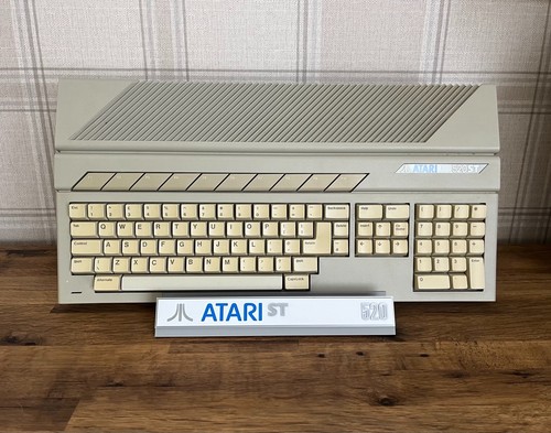 Atari 520 display stand - atari,