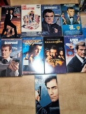 Old James Bond VHS Movies