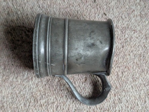 George pewter tankard - tankard, pint
