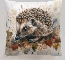 Beautiful hedgehog cushion - 1, x