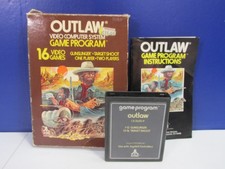 vintage ATARI 2600 OUTLAW VIDEO COMPUTER GAME ORIGINAL boxed