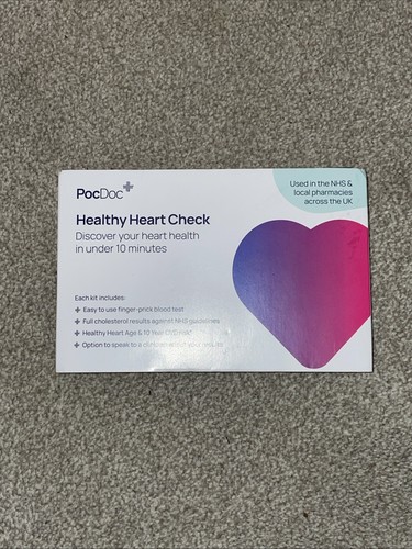 Pocdoc cholesterol monitor kit - cholesterol,