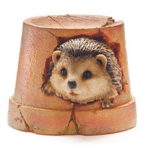 Hedgehog ornament terracotta - ornament,