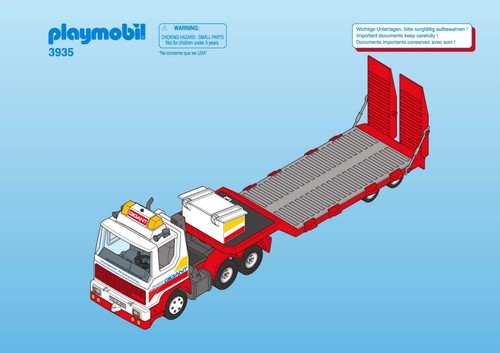 Playmobil 3935 flat bed - playmobil,