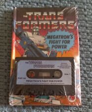 Ladybird Transformers Megatron's Fight For Power 1st ed & Cassette Tape SEALED  