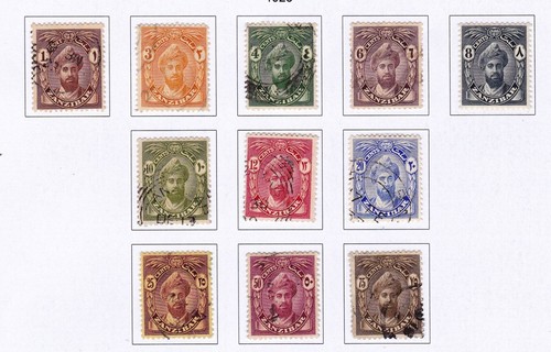 Zanzibar 1926 values 75c - zanzibar, 11