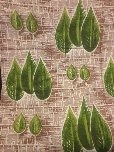 Vintage barkcloth fabric - vintage,