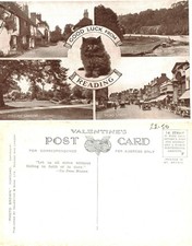 Vintage Postcard - Reading
