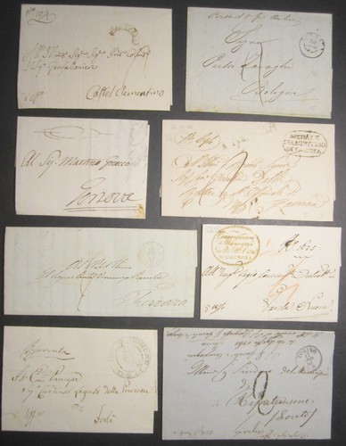 Old 1800s folded stampless - 1800s,