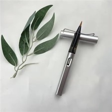 Silver Metal Fountain Pen Brush Calligraphy Flexible Nib Writing Student Gift