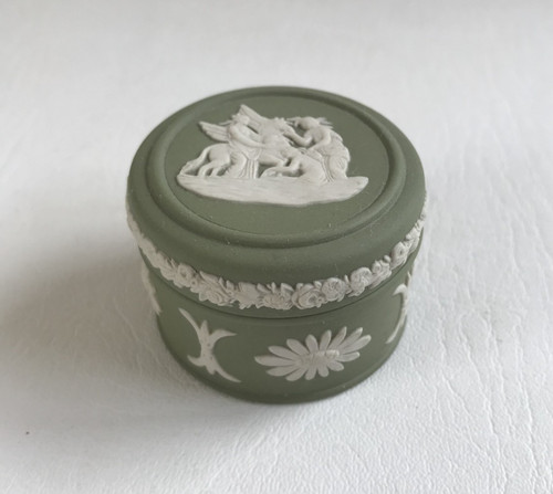 Wedgwood green jasperware - wedgwood,