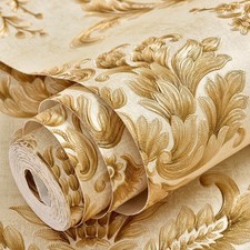 3M Vintage Elegant Gold Floral