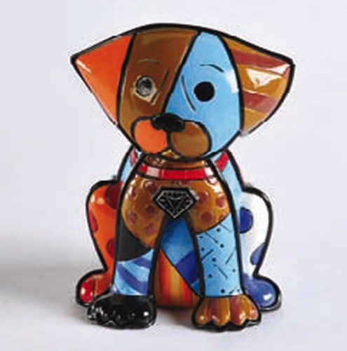 Romero britto boxer - britto, "boxer"