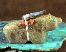 ZMT New, Old Style Zuni Bear