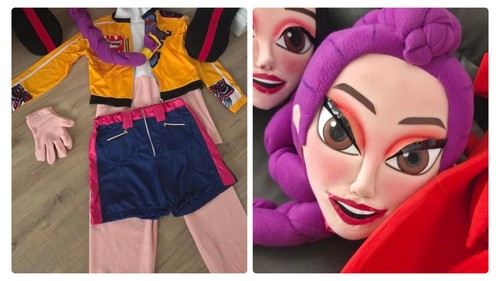Rumi inspired mascot costume - inspired,