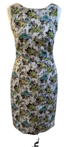 Vintage floral dress - dress, cruise