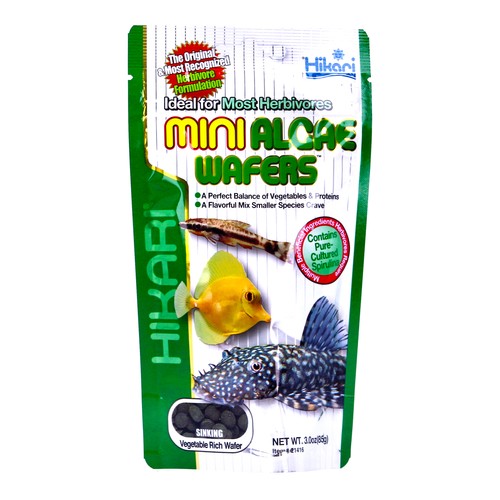 Hikari mini algae wafers - algae, fish