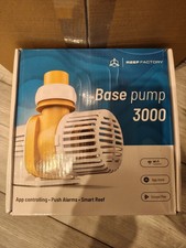 Reef Factory 3000 Base Pump Wi-Fi Connectivity, Sump Return