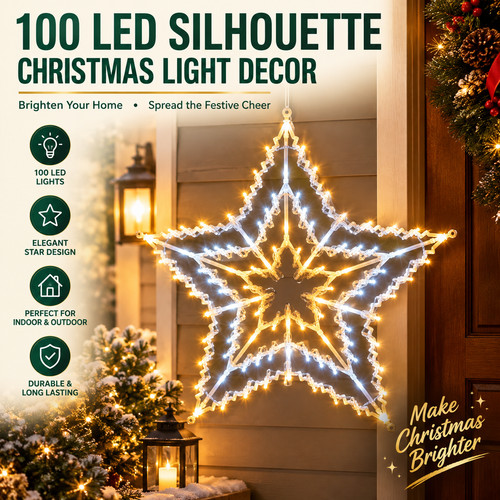 100 led christmas - 100,