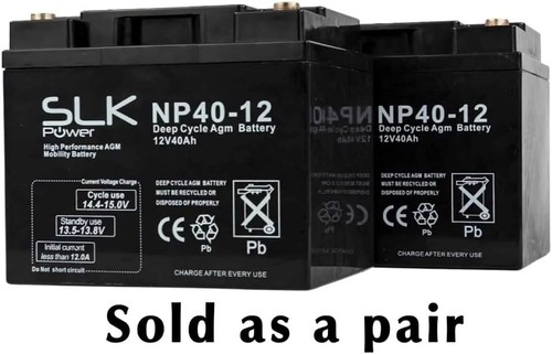 12v 40ah agm - agm/gel, mobility