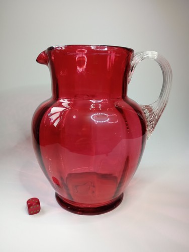 Antique victorian cranberry - antique,