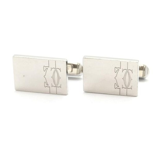 Cartier square cufflinks - cartier,