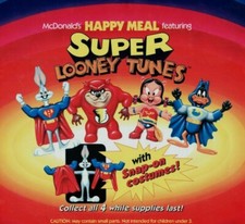 McDonalds Super Looney Tunes Figures - Choose Your Hero Figure 