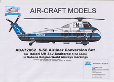 AIR-CRAFT MODELS ACA72062 S-58 AIRLINER CONVERSION SABENA