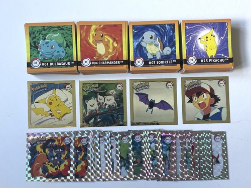 Artbox 1999 pokemon stickers - artbox,