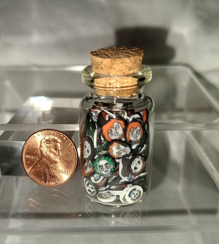 Miniature jar filled with a - filled,