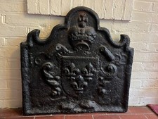 Antique cast iron backplate