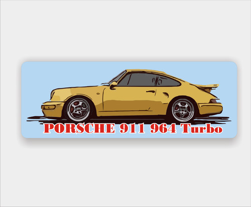 Porsche 911 964 - , decal