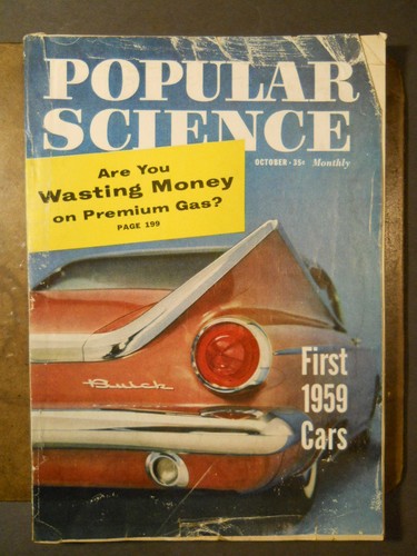 October 1958 popular science - 1958,