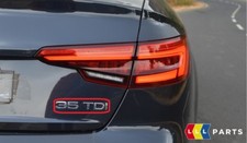 NEW GENUINE AUDI A1 A3 A4 A5 A6 CHROME 35 TDI BOOT EMBLEM BADGE 8K0853744D 2ZZ