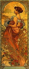 Summer 22x30 Art Nouveau /