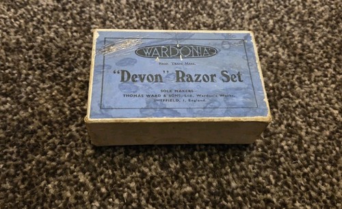 Vintage wardonia razor set - wardonia,
