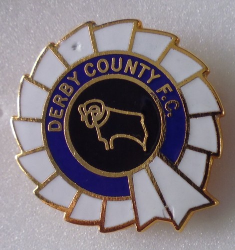 Derby county football enamel - derby,