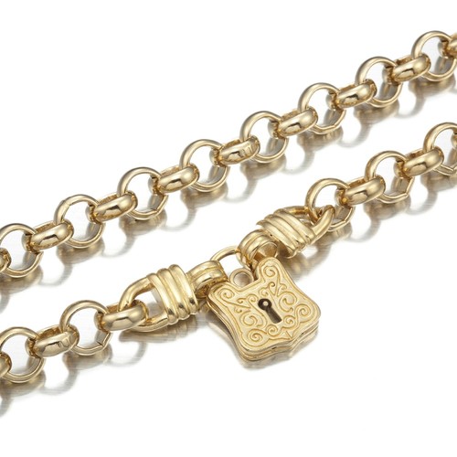 18k thick solid belcher - thick,