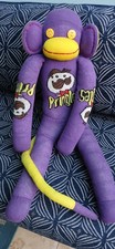 Pringle Purple Sock Monkey