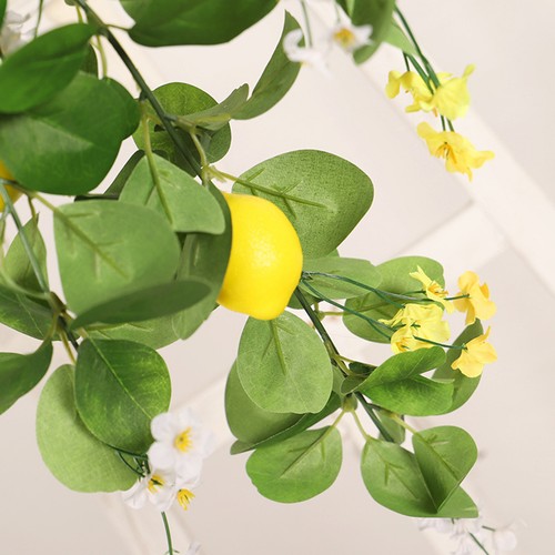 Branch artificial lemon - 5-branch,