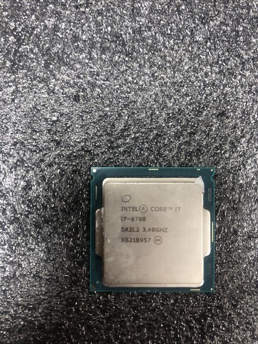 Intel core 6700 40ghz - i7-6700, 3.40ghz