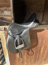 GFS GP S280 Saddle 17.5 inch Medium Fit Black 